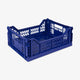 Aykasa - Klappbox Midi - (B)40 x (H)14 x (T)30 cm; Volumen: 14,5 Liter - Saks Blue - 4260704161919 - littlehipstar.com