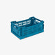 Aykasa - Klappbox Mini - (B)27 x (H)11 x (T)17 cm; 4 Liter - Peacock Green - 4260704161759 - littlehipstar.com
