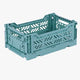 Aykasa - Klappbox Mini - (B)27 x (H)11 x (T)17 cm; 4 Liter - Turquoise - 4260704161766 - littlehipstar.com