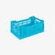 Aykasa - Klappbox Mini - (B)27 x (H)11 x (T)17 cm; 4 Liter - Turquoise - 4260704161766 - littlehipstar.com