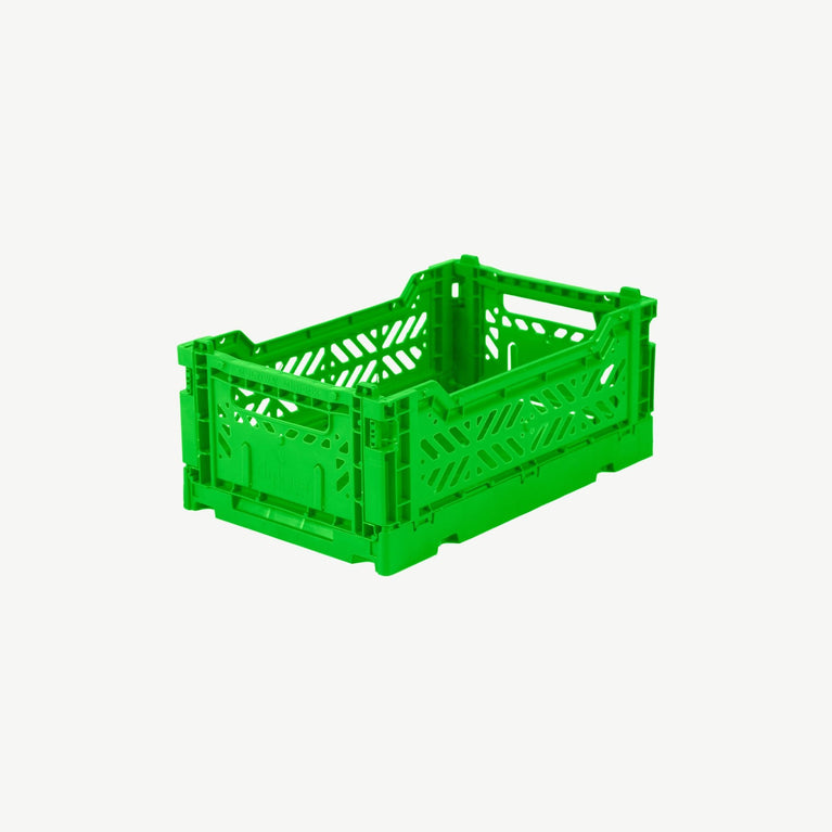 Aykasa - Klappbox Mini - (B)27 x (H)11 x (T)17 cm; 4 Liter - Grün - 4260704161780 - littlehipstar.com