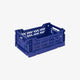 Aykasa - Klappbox Mini - (B)27 x (H)11 x (T)17 cm; 4 Liter - Saks Blue - 4260704161803 - littlehipstar.com