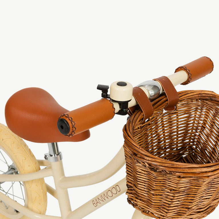 Banwood - Kinder Laufrad First Go 12 Zoll mit Korb - Coral - 8445027001821 - littlehipstar.com