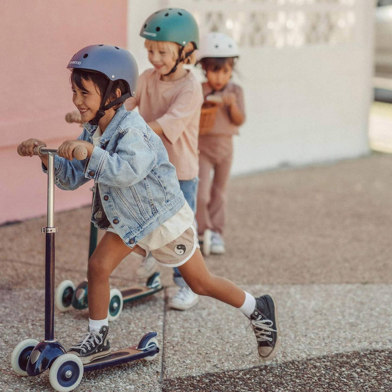 Banwood - Scooter Roller mit Korb - Rosa - 8445027020716 - littlehipstar.com