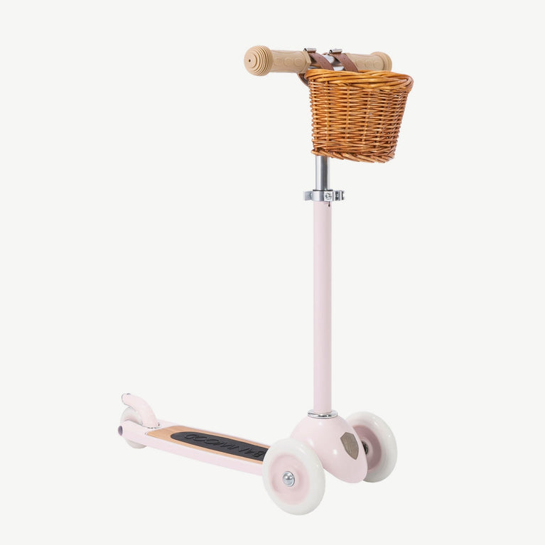 Banwood - Scooter Roller mit Korb - Rosa - 8445027020716 - littlehipstar.com