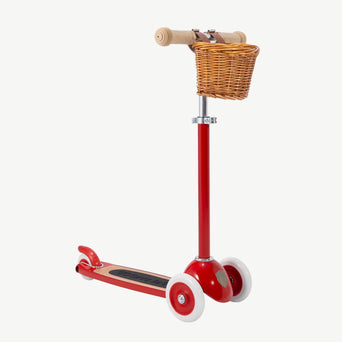 Banwood - Scooter Roller mit Korb - Marineblau - 8445027020747 - littlehipstar.com