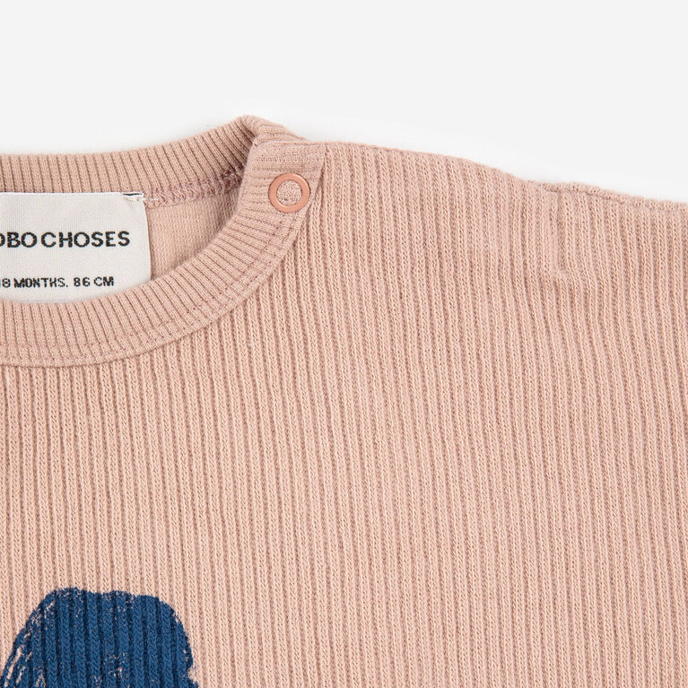Bobo Choses - Baby Big Flower Sweatshirt aus Bio-Baumwolle in Rosa - 24 Monate - 8445782091327 - littlehipstar.com