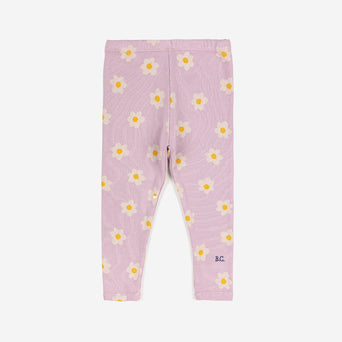 Bobo Choses - Baby Little Flower Leggings aus Bio-Baumwolle in Lila - 24 Monate - 8445782092768 - littlehipstar.com
