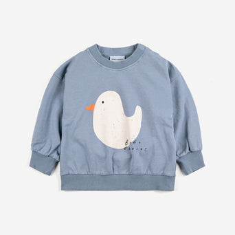 Bobo Choses - Baby Rubber Duck Sweatshirt aus Bio-Baumwolle in Blau - 24 Monate - 8445782090481 - littlehipstar.com