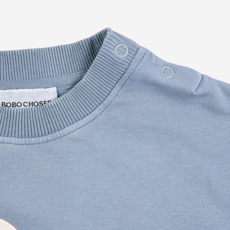 Bobo Choses - Baby Rubber Duck Sweatshirt aus Bio-Baumwolle in Blau - 24 Monate - 8445782090481 - littlehipstar.com