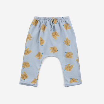 Bobo Choses - Baby The Elephant Hose aus Bio-Baumwolle in Hellblau - 24 Monate - 8445782094687 - littlehipstar.com