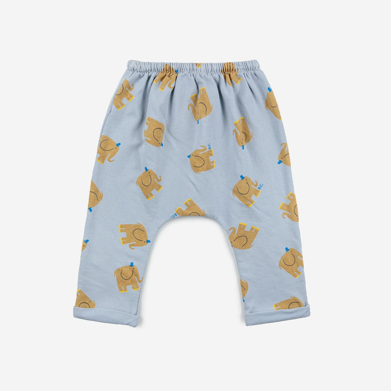 Bobo Choses - Baby The Elephant Hose aus Bio-Baumwolle in Hellblau - 24 Monate - 8445782094687 - littlehipstar.com