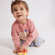 Bobo Choses - Baby The Elephant Langarmshirt aus Bio-Baumwolle in Salmon Pink - 24 Monate - 8445782087122 - littlehipstar.com