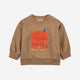 Bobo Choses - Baby The Elephant Sweatshirt aus Baumwolle in Hellbraun - 24 Monate - 8445782090115 - littlehipstar.com