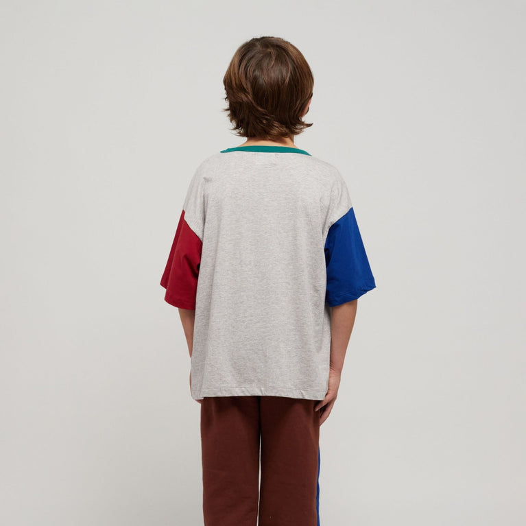 Big B T-Shirt aus Bio-Baumwollmix in Bunt