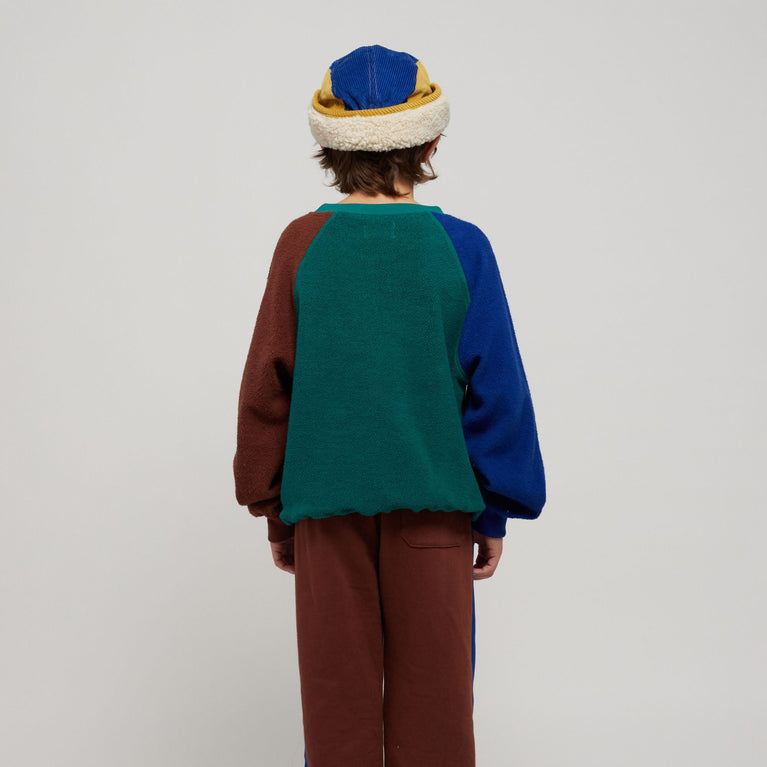 Bobo Choses - Bobo Choses Color Block Sweatshirt aus Bio-Baumwolle - 4-5 Jahre - 8445782103853 - littlehipstar.com