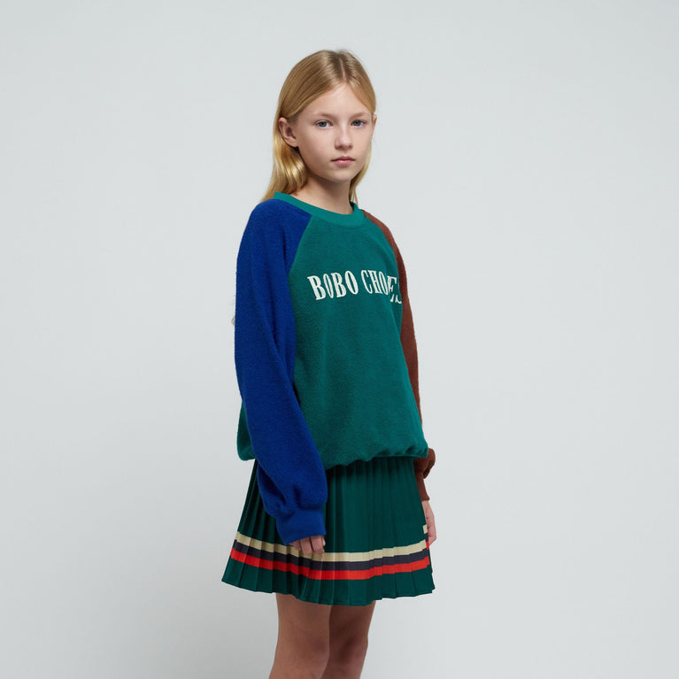 Bobo Choses - Bobo Choses Color Block Sweatshirt aus Bio-Baumwolle - 4-5 Jahre - 8445782103853 - littlehipstar.com