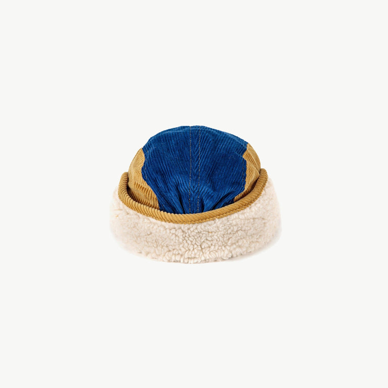 Bobo Choses - Color Block Cap aus Cord - Kopfumfang 52 - 8445782124292 - littlehipstar.com