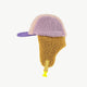 Bobo Choses - Color Block Chapka Mütze aus Plüsch in Pink - Kopfumfang 52 - 8445782124377 - littlehipstar.com
