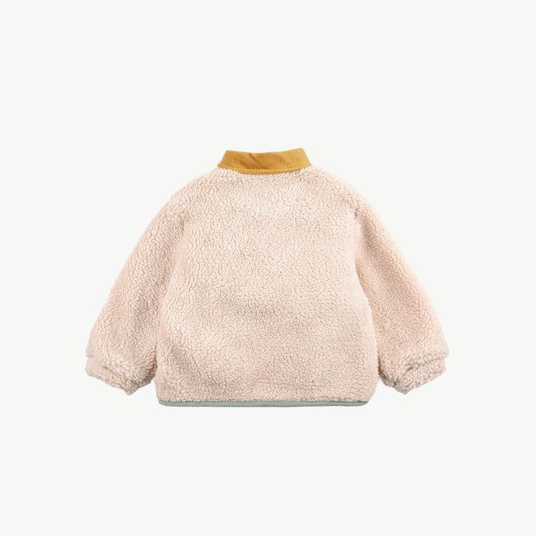 Bobo Choses - Color Block Jacke aus Plüsch - 2-3 Jahre - 8445782113678 - littlehipstar.com