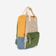 Color Block Schultasche aus Cord