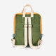 Color Block Schultasche aus Cord