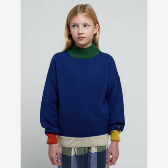 Bobo Choses - Color Block Strickpullover - 4-5 Jahre - 8445782112503 - littlehipstar.com