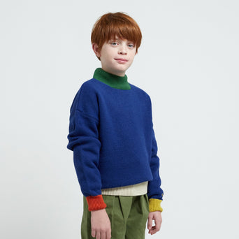 Bobo Choses - Color Block Strickpullover - 4-5 Jahre - 8445782112503 - littlehipstar.com