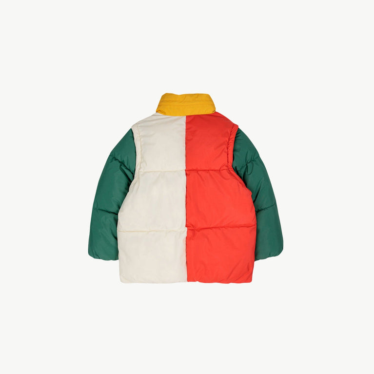 Bobo Choses - Color Block Wattierte Jacke - 4-5 Jahre - 8445782114170 - littlehipstar.com