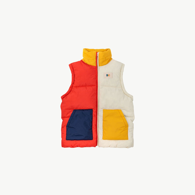 Bobo Choses - Color Block Wattierte Jacke - 4-5 Jahre - 8445782114170 - littlehipstar.com