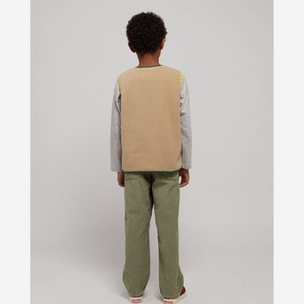 Bobo Choses - Color Block Weste aus Fleece - 2-3 Jahre - 8445782113319 - littlehipstar.com
