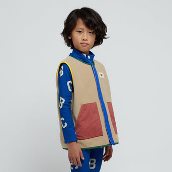 Bobo Choses - Color Block Weste aus Fleece - 2-3 Jahre - 8445782113319 - littlehipstar.com
