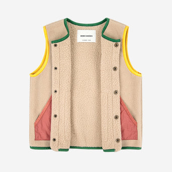 Bobo Choses - Color Block Weste aus Fleece - 2-3 Jahre - 8445782113319 - littlehipstar.com