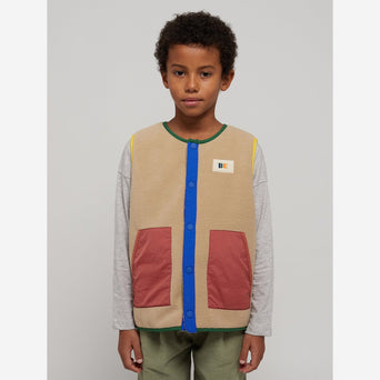 Bobo Choses - Color Block Weste aus Fleece - 2-3 Jahre - 8445782113319 - littlehipstar.com