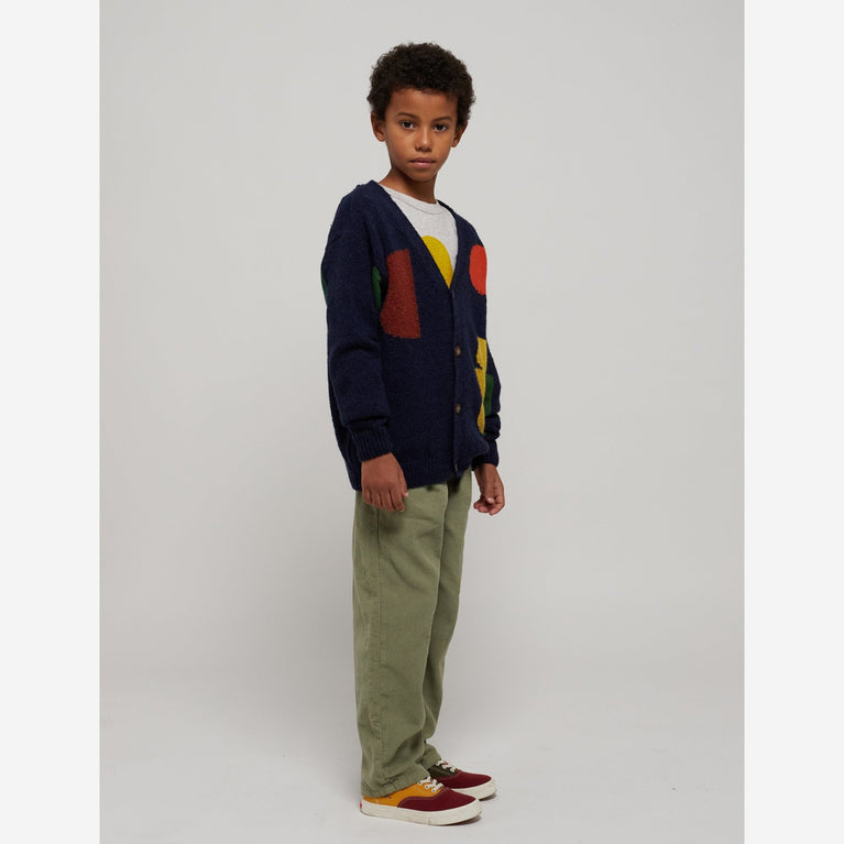 Bobo Choses - Geometric Shapes Cardigan aus Wollmix - 4-5 Jahre - 8445782112862 - littlehipstar.com
