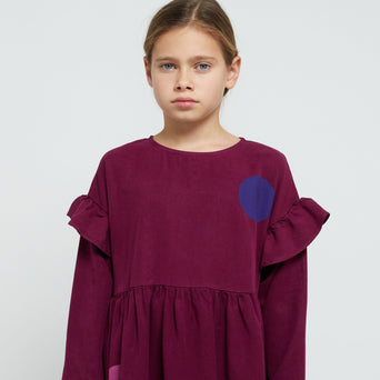 Bobo Choses - Geometric Shapes Kleid aus Lyocell - 2-3 Jahre - 8445782111520 - littlehipstar.com