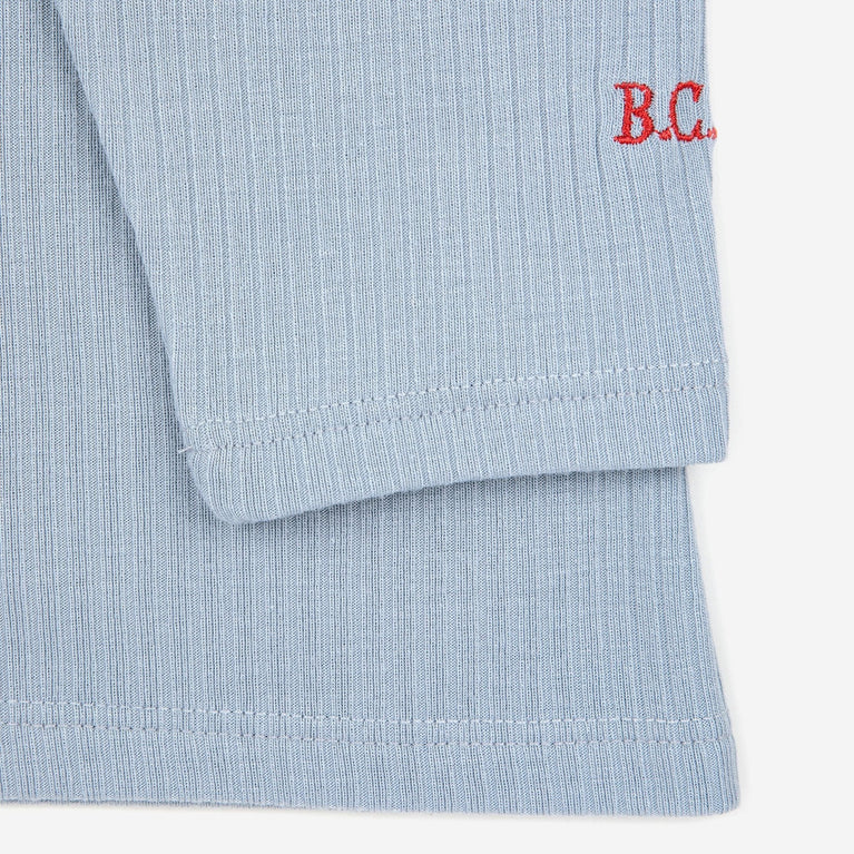 Bobo Choses - Geometric Shapes Langarmshirt aus Viskosemix in Hellblau - 4-5 Jahre - 8445782101224 - littlehipstar.com