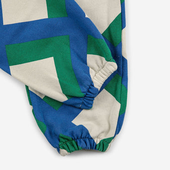 Bobo Choses - Giant Check Jogginghose aus Baumwolle in Offwhite - 4-5 Jahre - 8445782106137 - littlehipstar.com