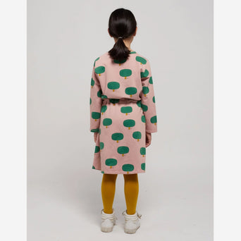 Bobo Choses - Green Tree Kleid aus Bio-Baumwolle - 2-3 Jahre - 8445782110561 - littlehipstar.com