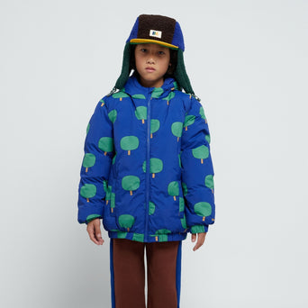 Bobo Choses - Green Tree Wattierte Jacke - 2-3 Jahre - 8445782113920 - littlehipstar.com