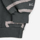 Bobo Choses - Lines Sweatshirt aus Bio-Baumwolle aus Bio-Baumwolle in Dunkelgrau - 4-5 Jahre - 8445782103136 - littlehipstar.com