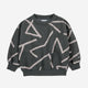 Bobo Choses - Lines Sweatshirt aus Bio-Baumwolle aus Bio-Baumwolle in Dunkelgrau - 4-5 Jahre - 8445782103136 - littlehipstar.com
