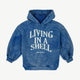 Bobo Choses - Living In A Shell Sweatshirt aus Bio-Baumwolle in Blau - 2-3 Jahre - 8445782025582 - littlehipstar.com