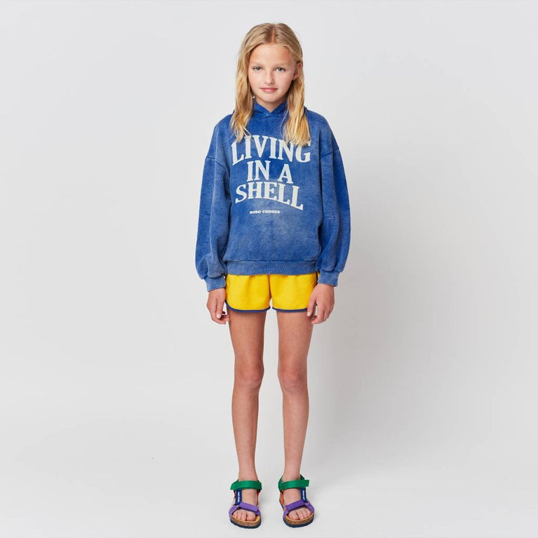Bobo Choses - Living In A Shell Sweatshirt aus Bio-Baumwolle in Blau - 2-3 Jahre - 8445782025582 - littlehipstar.com