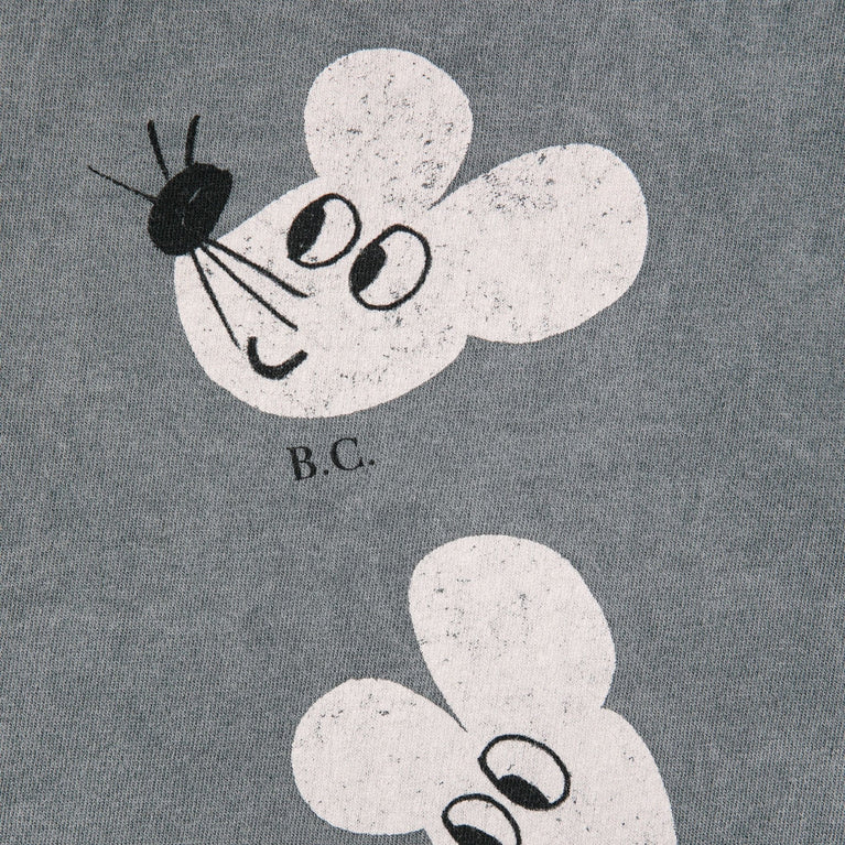 Bobo Choses - Mouse Langarmshirt aus Bio-Baumwolle in Grau - 2-3 Jahre - 8445782100593 - littlehipstar.com