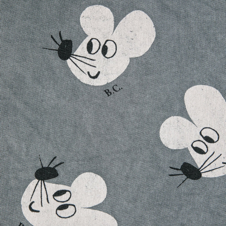 Bobo Choses - Mouse Sweatshirt aus Bio-Baumwolle aus Bio-Baumwolle in Grau - 2-3 Jahre - 8445782103235 - littlehipstar.com