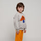 Bobo Choses - Mr. Mushroom Sweatshirt aus Bio-Baumwollmix in Hellgrau - 2-3 Jahre - 8445782103488 - littlehipstar.com