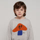 Bobo Choses - Mr. Mushroom Sweatshirt aus Bio-Baumwollmix in Hellgrau - 2-3 Jahre - 8445782103488 - littlehipstar.com