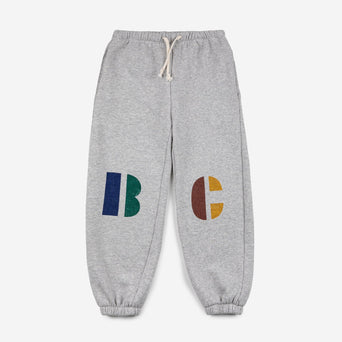 Bobo Choses - Multicolor B.C Jogginghose aus Bio-Baumwollmix in Hellgrau - 2-3 Jahre - 8445782106601 - littlehipstar.com
