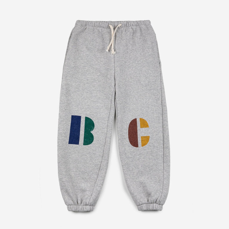Bobo Choses - Multicolor B.C Jogginghose aus Bio-Baumwollmix in Hellgrau - 2-3 Jahre - 8445782106601 - littlehipstar.com